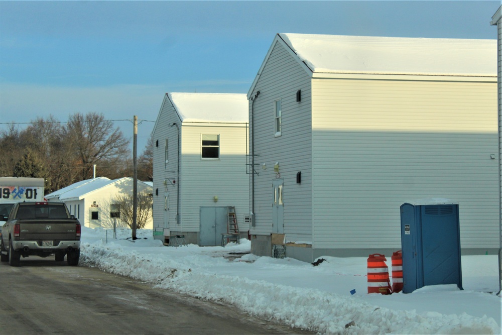 Work to finish reset for relocated World War II-era barracks continues at Fort McCoy