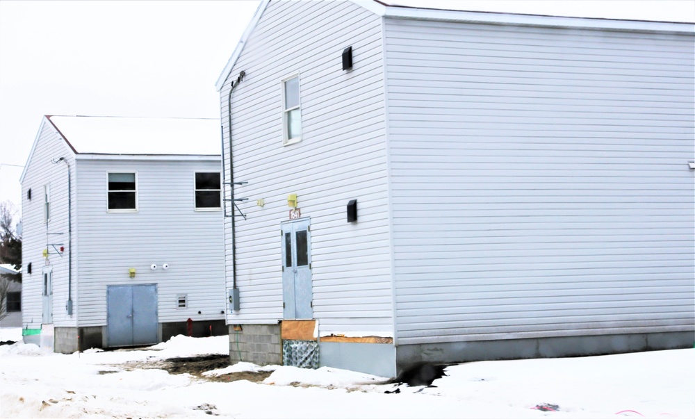 Work to finish reset for relocated World War II-era barracks continues at Fort McCoy