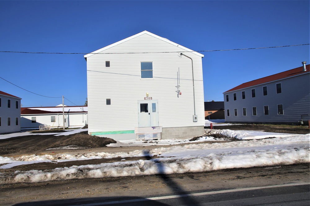 Work to finish reset for relocated World War II-era barracks continues at Fort McCoy