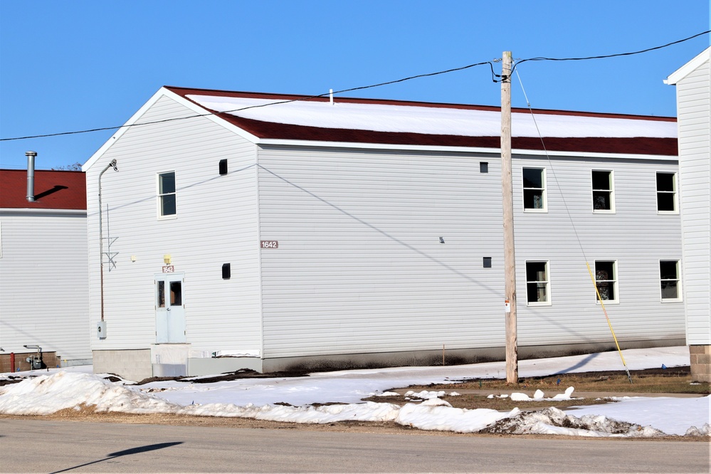 Work to finish reset for relocated World War II-era barracks continues at Fort McCoy