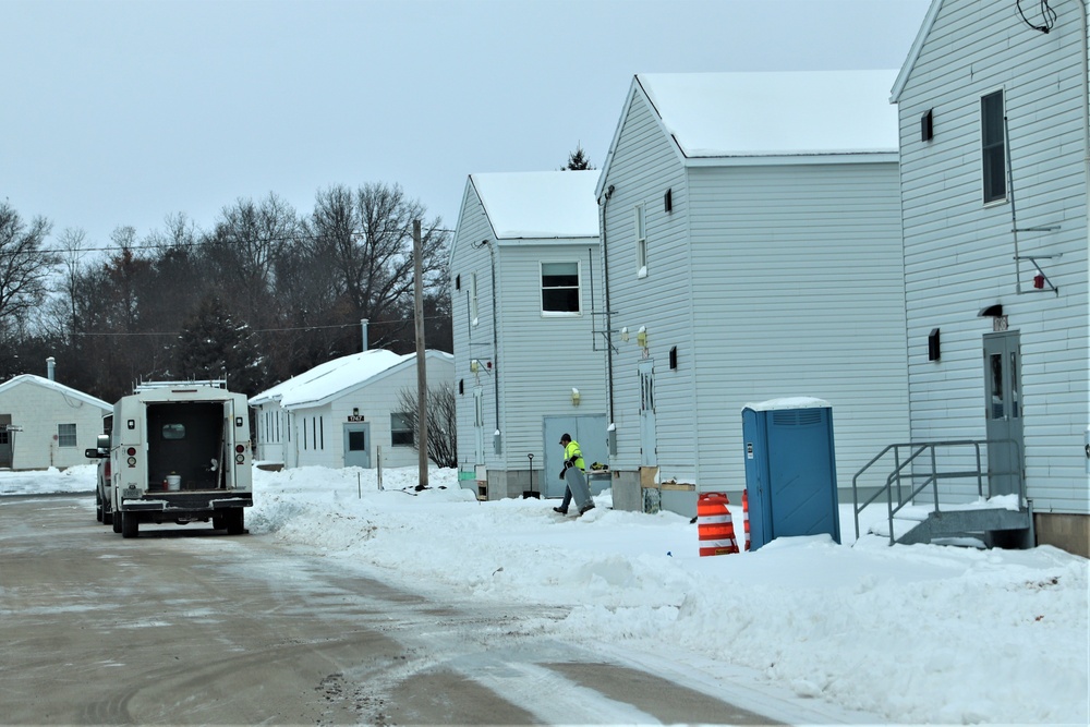 Work to finish reset for relocated World War II-era barracks continues at Fort McCoy