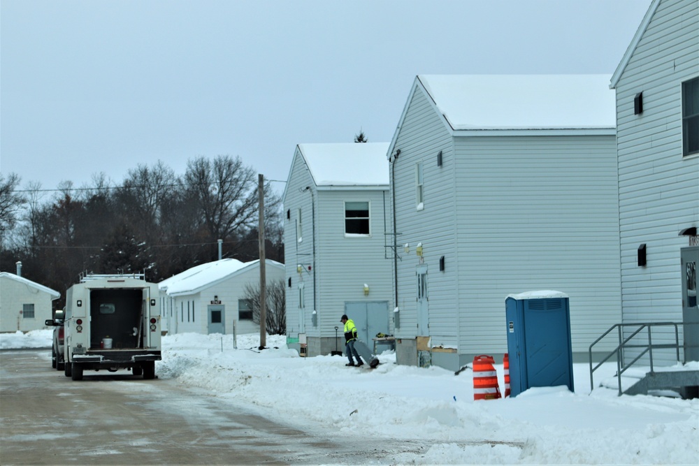 Work to finish reset for relocated World War II-era barracks continues at Fort McCoy