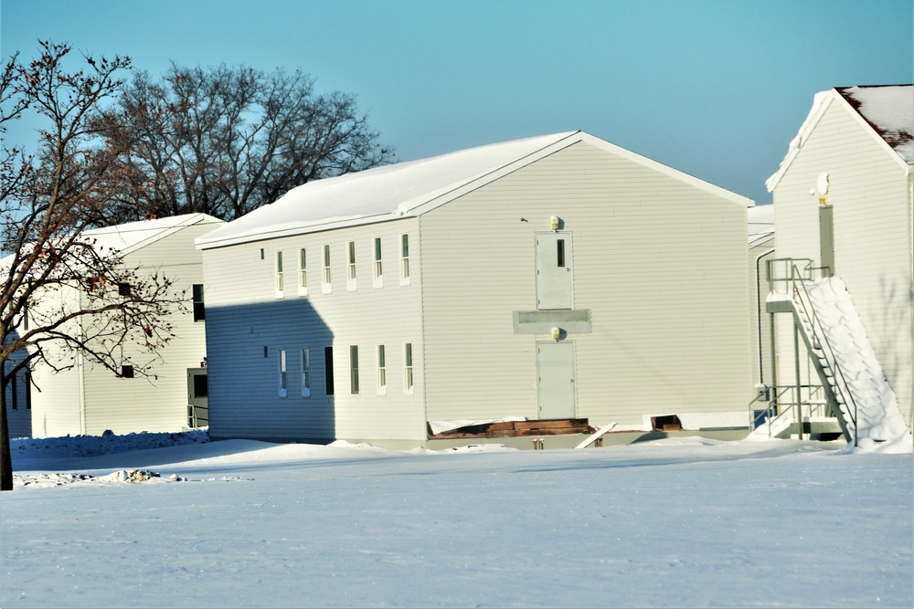 Work to finish reset for relocated World War II-era barracks continues at Fort McCoy