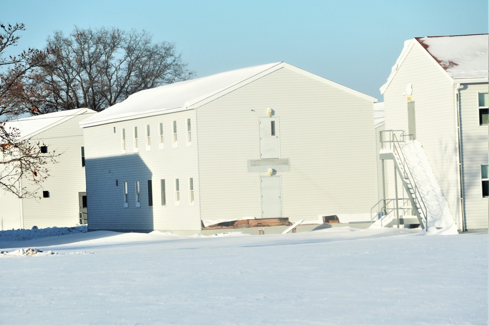 Work to finish reset for relocated World War II-era barracks continues at Fort McCoy