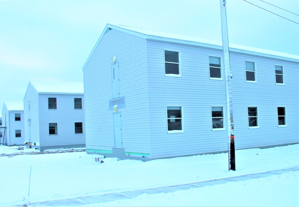 Work to finish reset for relocated World War II-era barracks continues at Fort McCoy