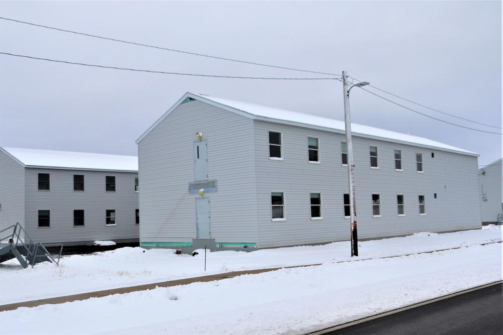 Work to finish reset for relocated World War II-era barracks continues at Fort McCoy