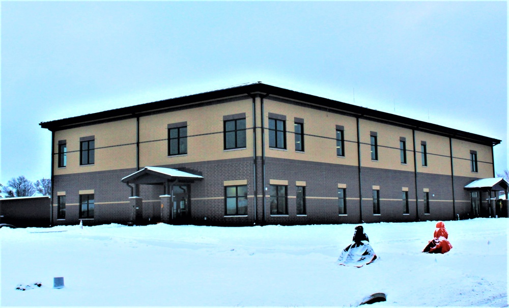 January 2024 construction operations of $11.96 million transient training brigade headquarters at Fort McCoy