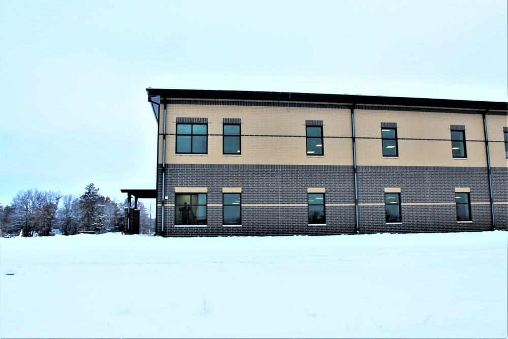 January 2024 construction operations of $11.96 million transient training brigade headquarters at Fort McCoy