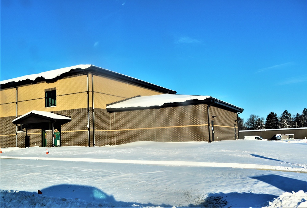 January 2024 construction operations of $11.96 million transient training brigade headquarters at Fort McCoy