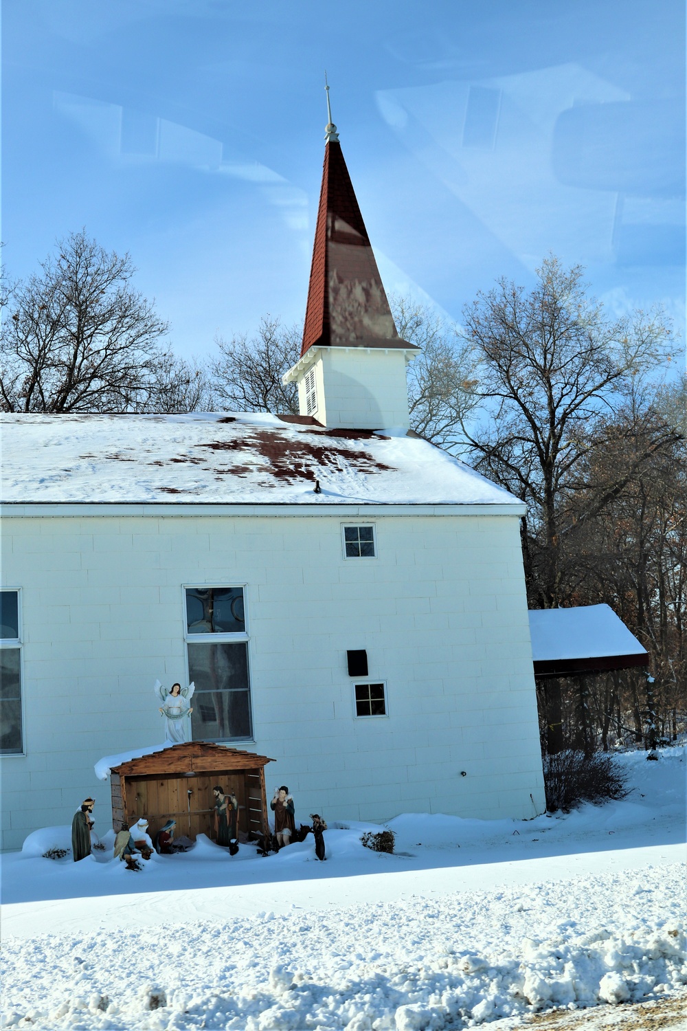 Chapel buildings at Fort McCoy