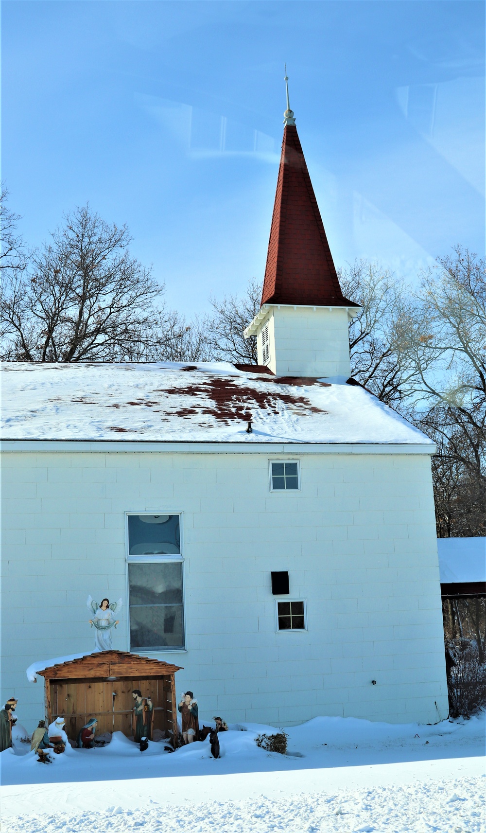 Chapel buildings at Fort McCoy