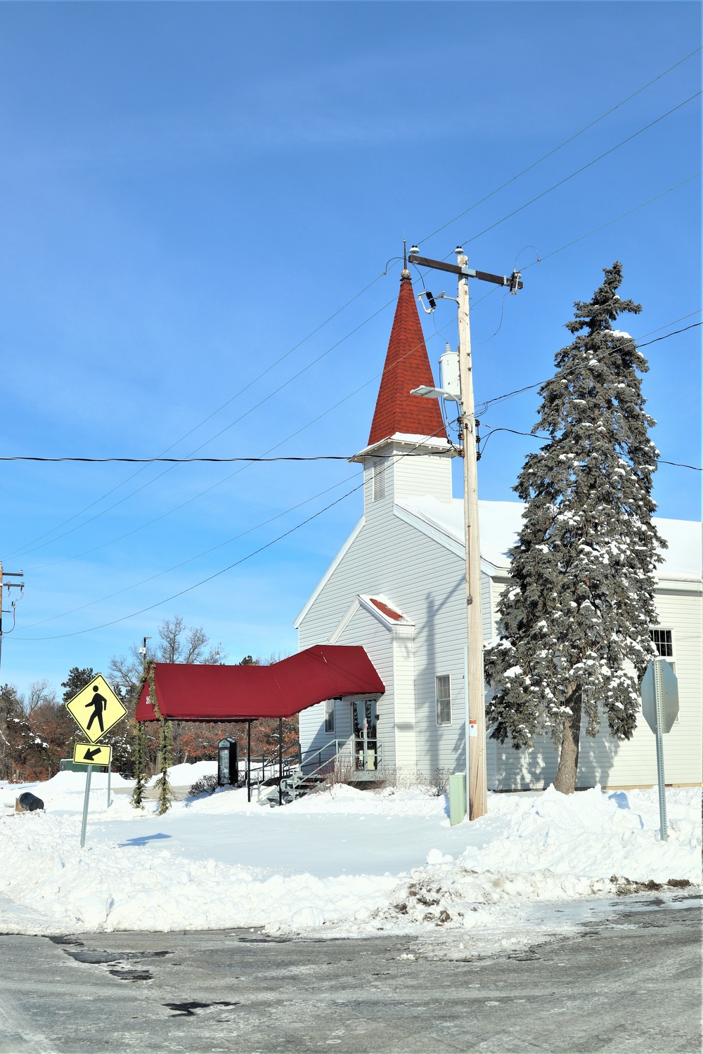 Chapel buildings at Fort McCoy