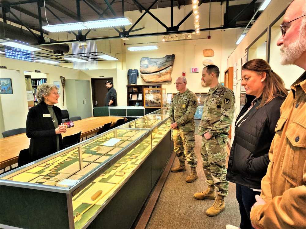 Fort McCoy leaders visit Mississippi Valley Archaeology Center; learn about curation of Fort McCoy artifacts