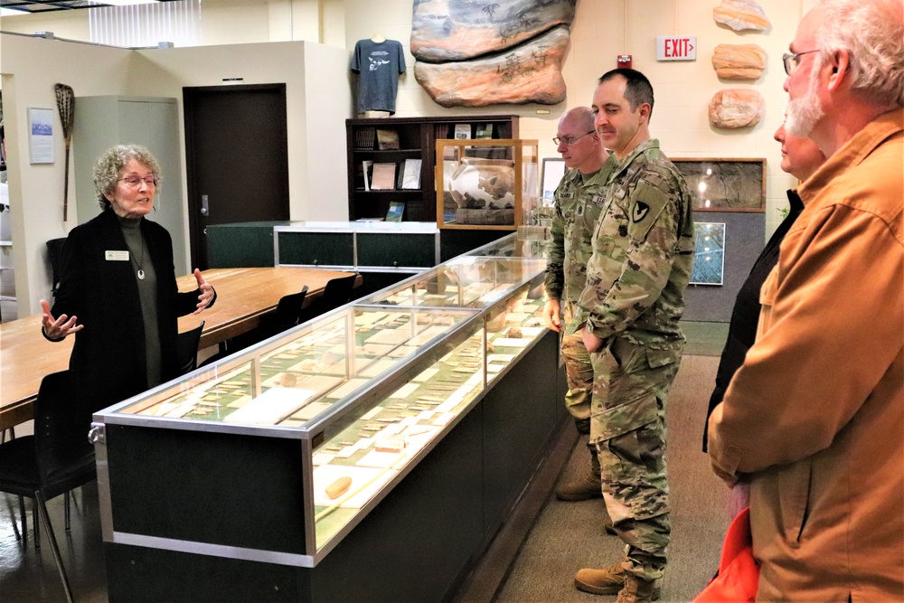 Fort McCoy leaders visit Mississippi Valley Archaeology Center; learn about curation of Fort McCoy artifacts