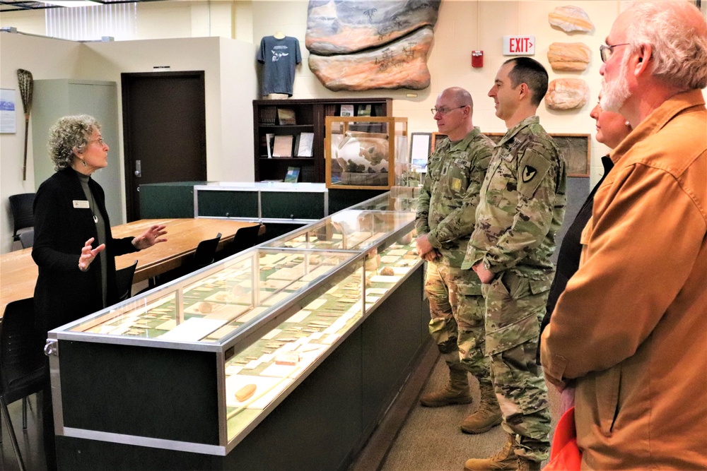 Fort McCoy leaders visit Mississippi Valley Archaeology Center; learn about curation of Fort McCoy artifacts