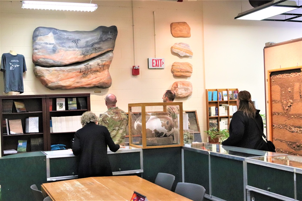 Fort McCoy leaders visit Mississippi Valley Archaeology Center; learn about curation of Fort McCoy artifacts