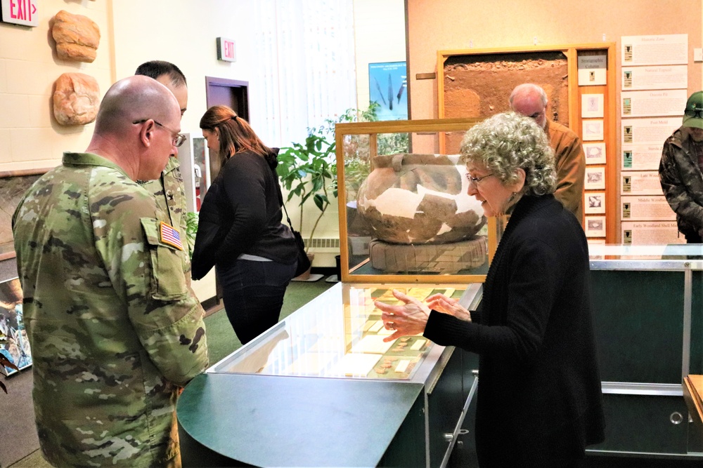 Fort McCoy leaders visit Mississippi Valley Archaeology Center; learn about curation of Fort McCoy artifacts