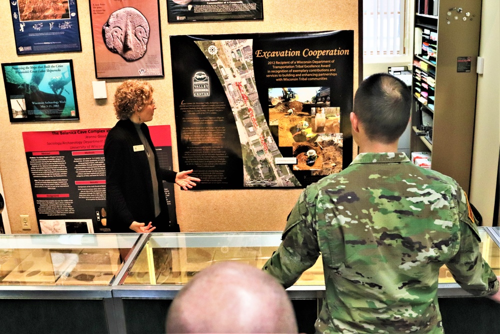 Fort McCoy leaders visit Mississippi Valley Archaeology Center; learn about curation of Fort McCoy artifacts