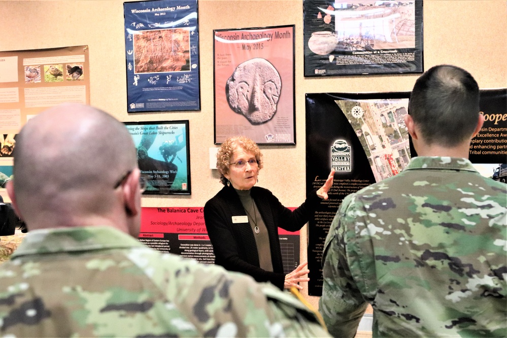 Fort McCoy leaders visit Mississippi Valley Archaeology Center; learn about curation of Fort McCoy artifacts