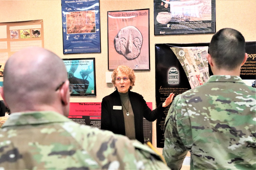 Fort McCoy leaders visit Mississippi Valley Archaeology Center; learn about curation of Fort McCoy artifacts