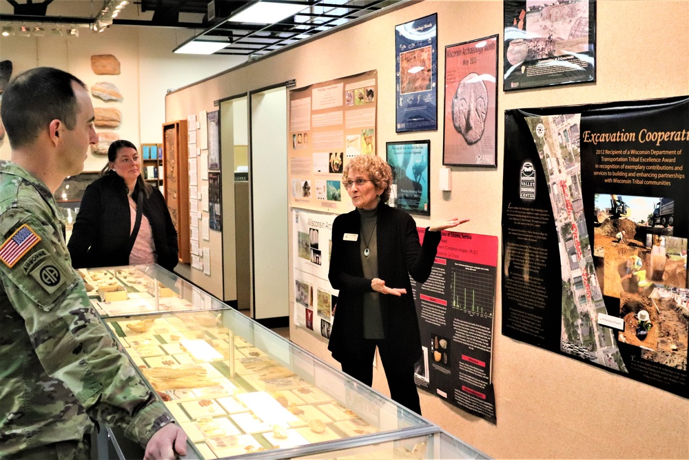 Fort McCoy leaders visit Mississippi Valley Archaeology Center; learn about curation of Fort McCoy artifacts