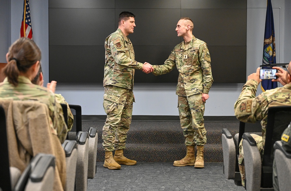 Airman Awarded Company Grade Officer of the Year at Selfridge Air National Guard Base