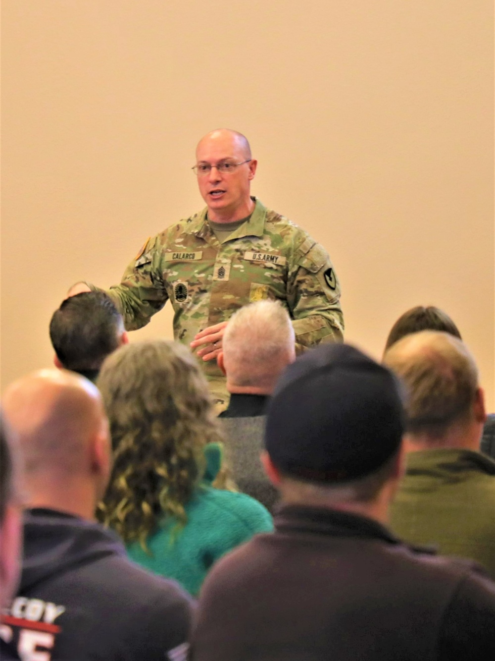 Fort McCoy Garrison commander holds first town hall meeting-workforce briefing for 2024