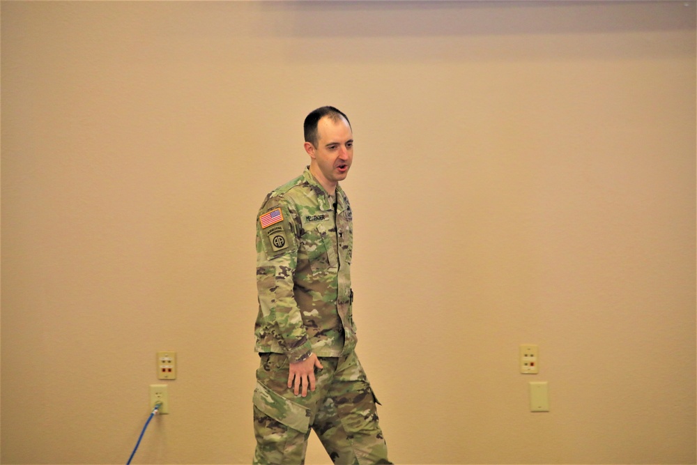 Fort McCoy Garrison commander holds first town hall meeting-workforce briefing for 2024