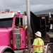 USACE contractors prepare for debris removal at a residence in Lahaina, Hawai‘i