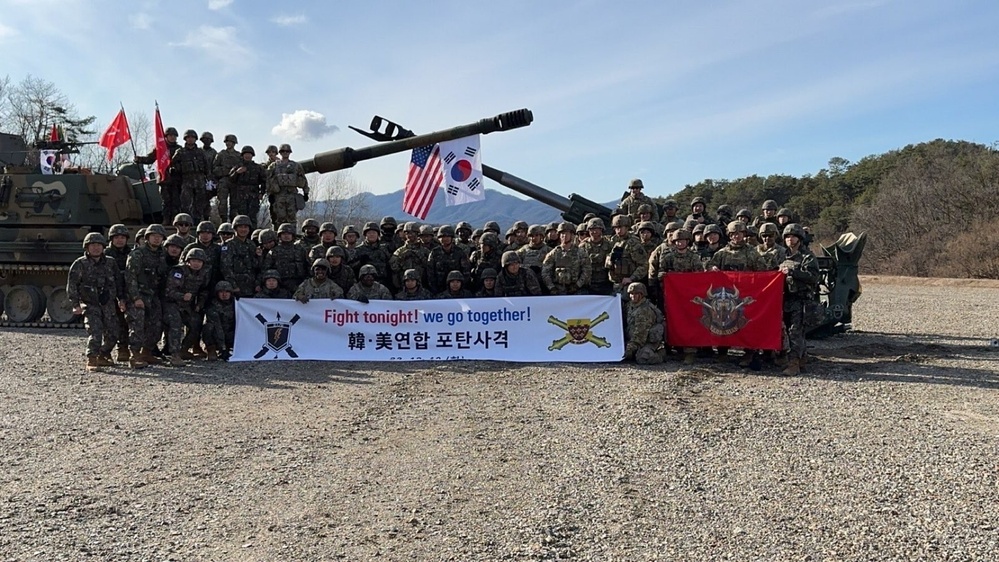 Steel Soldiers Shoot Alongside South Korean Allies