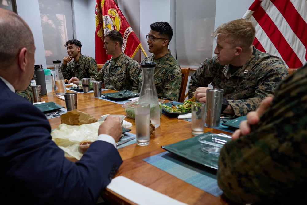 Maj. Gen. Sofge visits U.S. Embassy Accra, Ghana