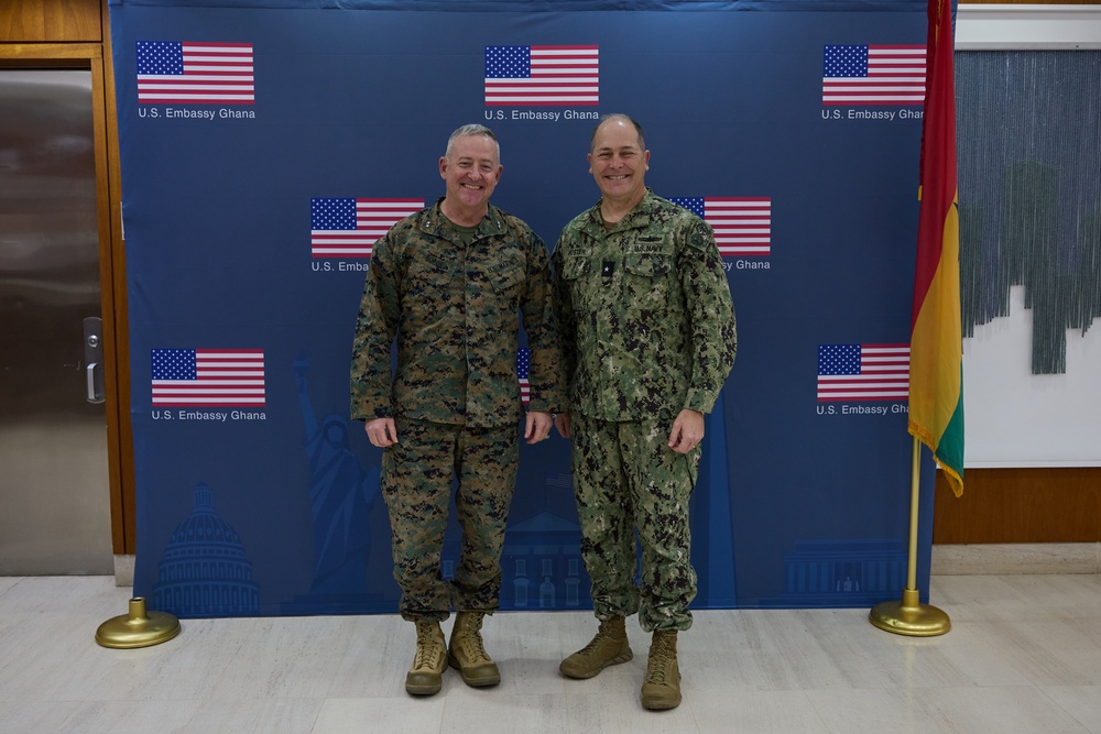 Maj. Gen. Sofge visits U.S. Embassy Accra, Ghana