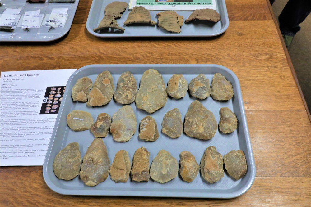 Fort McCoy Archaeology: Artifacts from post’s piece of Driftless Area find home at Mississippi Valley Archaeology Center