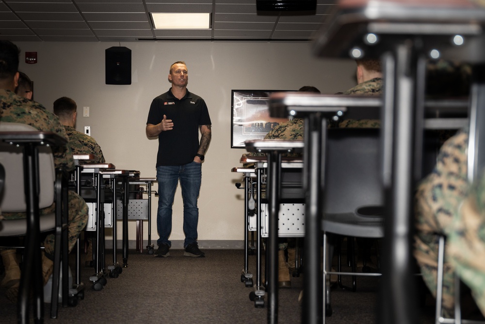 Medal of Honor Recipient Dakota Meyer Visits MCB Camp Lejeune