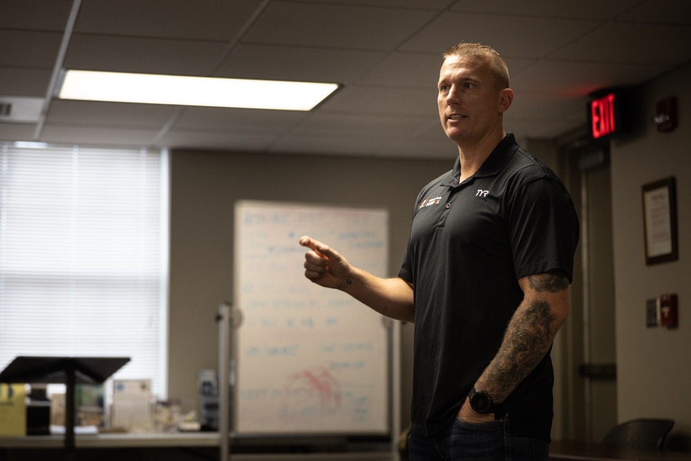 Medal of Honor Recipient Dakota Meyer Visits MCB Camp Lejeune