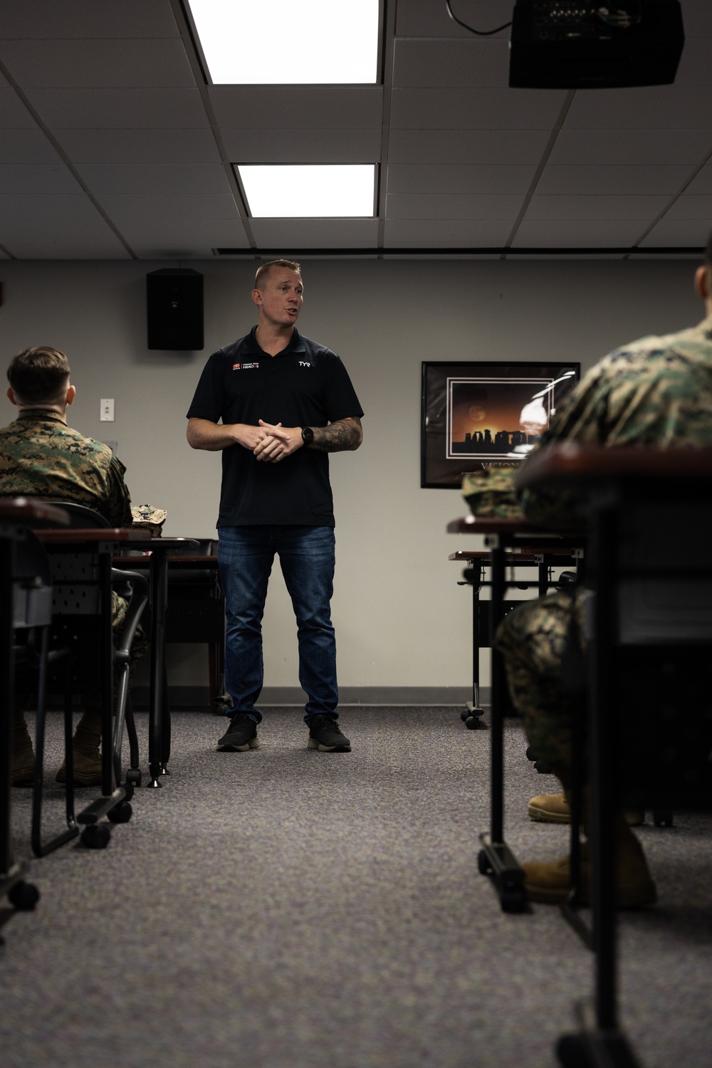 Medal of Honor Recipient Dakota Meyer Visits MCB Camp Lejeune