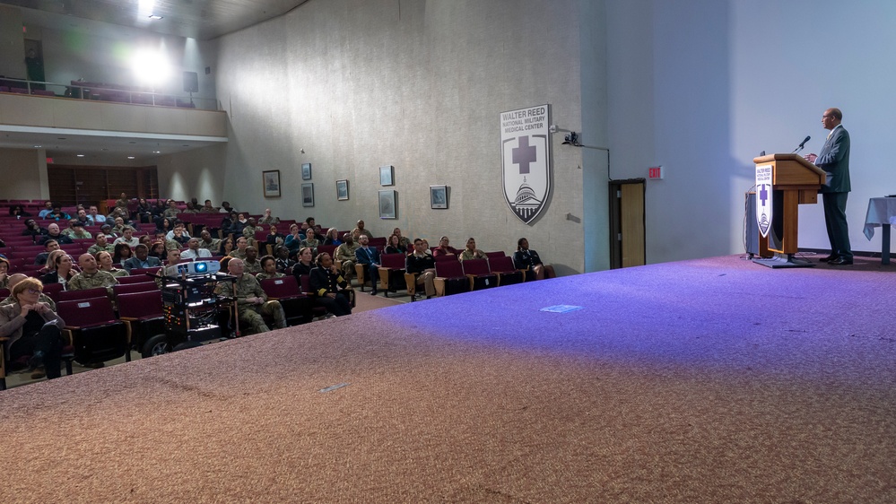 Walter Reed Celebrates Black History Month with Guest Speaker Dr. Norvell Coots