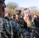 MARFORCOM Deputy Commander promotes Marine Judge Advocate to Major