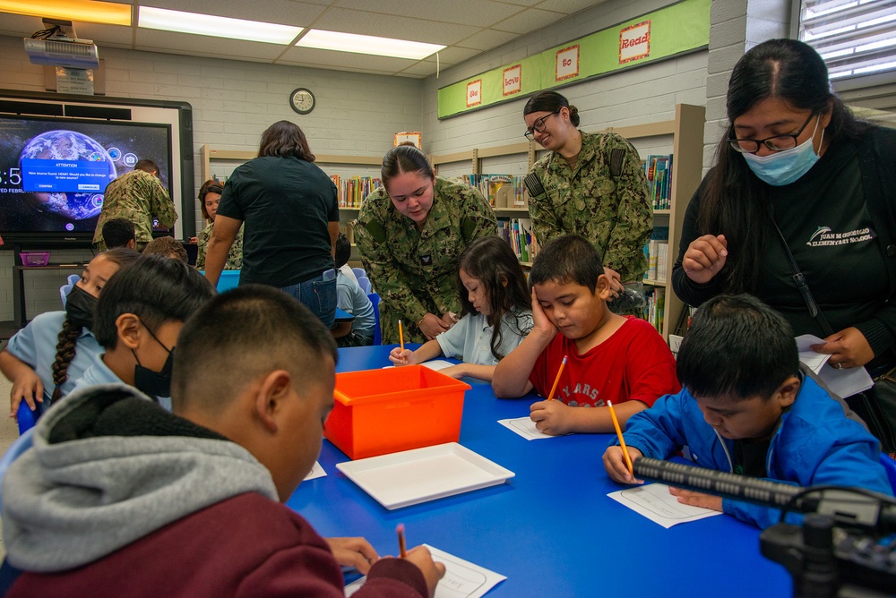 USS Theodore Roosevelt Strike Group Sailors Volunteer in Guam