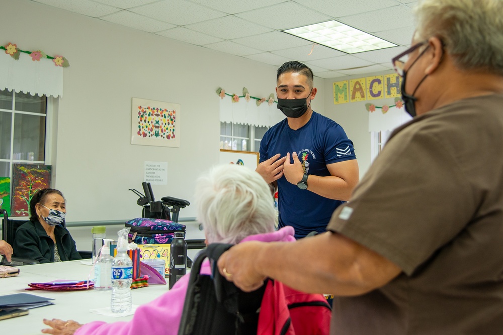 USS Theodore Roosevelt Strike Group Sailors Volunteer in Guam