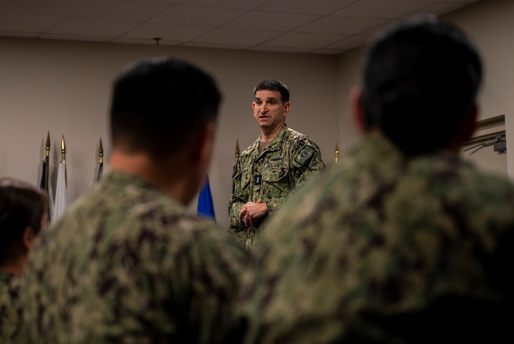 Deputy Surgeon General visits Navy Recruiting Orientation Unit (NORU)