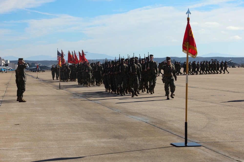 Marine Air Control Group 38 Relief and Appointment