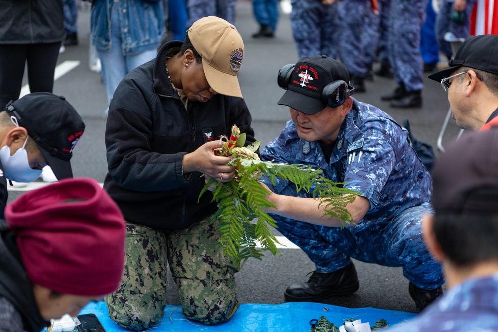 Mochitsuki Ceremony: Marine Corps Air Station Iwakuni and Japanese Maritime Self-Defense Force hosts mochi pounding ceremony