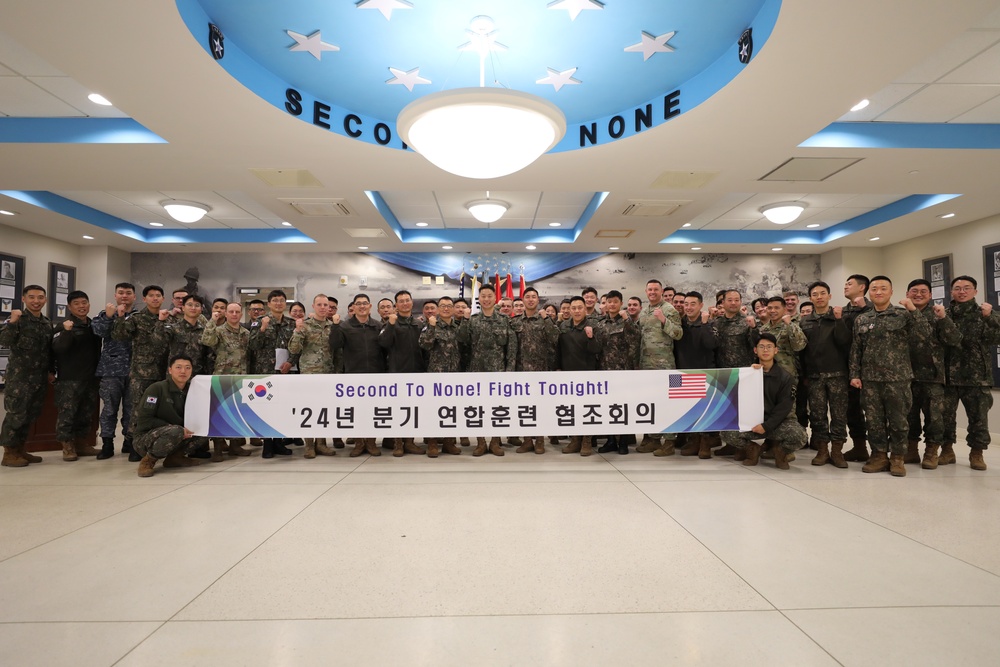 2nd Infantry/ ROK-U.S. Combined Division Holds Combined Training Conference