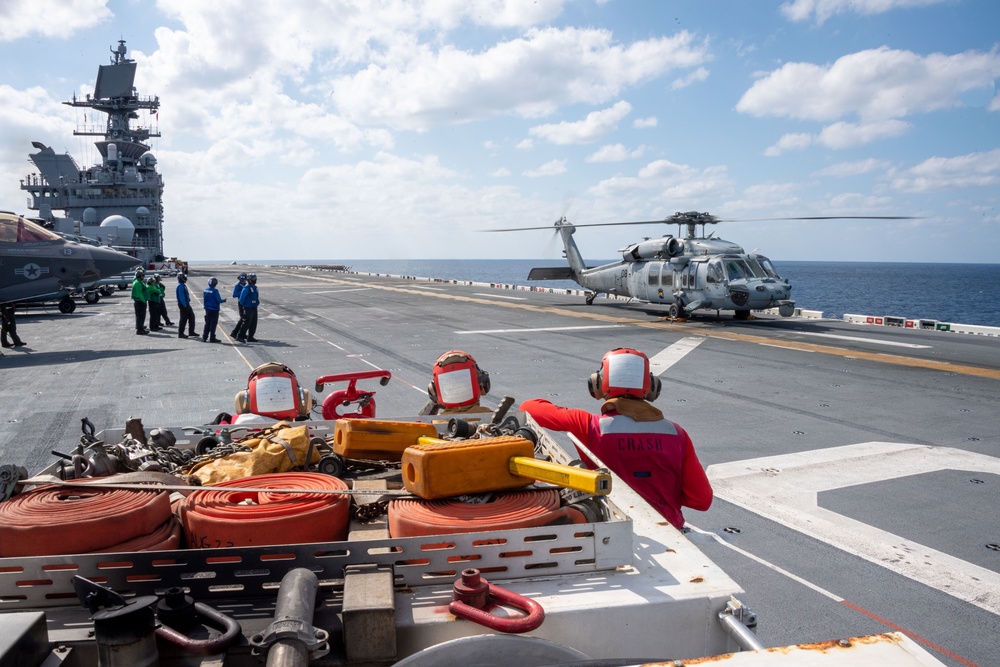 USS America Conducts Flight Operations