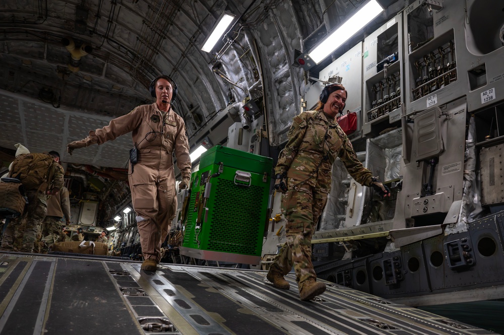 Aeromedical Evacuation, providing critical care in the air