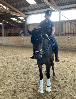 When not assisting Soldiers, LRC Wiesbaden CIF supply tech enjoys horseback riding, nature