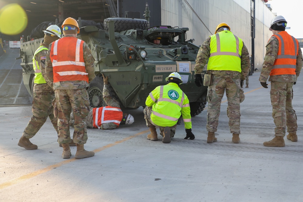 3rd Cavalry Regiment Arrives South Korea Rotational Force