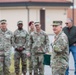 Sgt. Maj. John Smith is awarded the Meritorious Service Medal