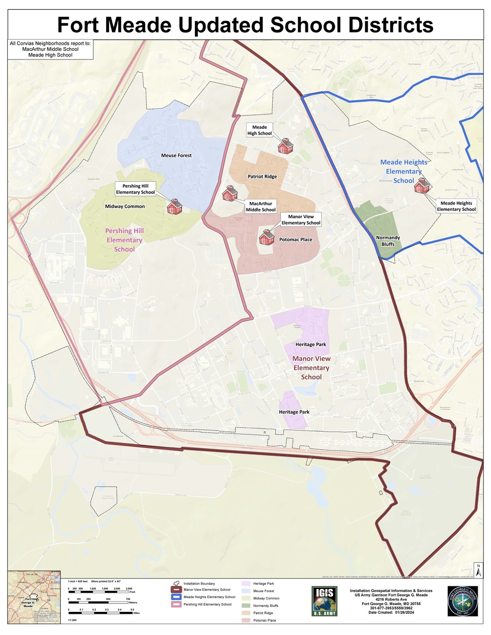 AACPS Redistricting Plan: Fort Meade Community Faces Changes in Upcoming School Year